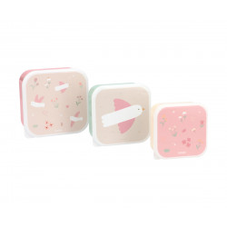 Set 3 Cajas Almuerzo Blossom Birds